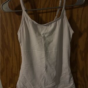 Maidenform White Adjustable-Strap Shapewear, Large